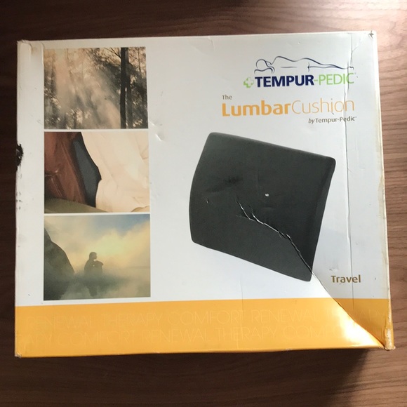 tempur pedic travel lumbar cushion